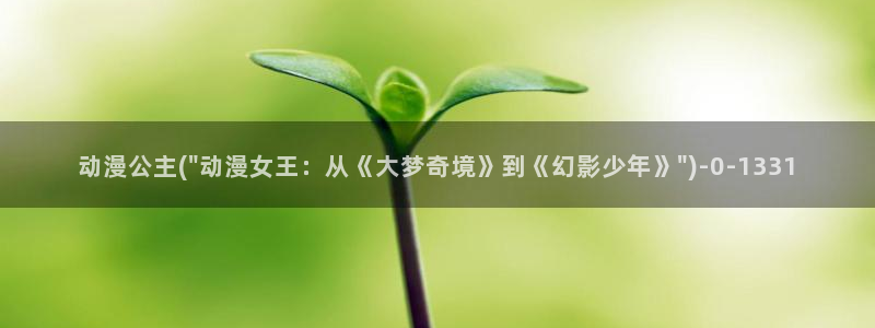 全职高手动漫